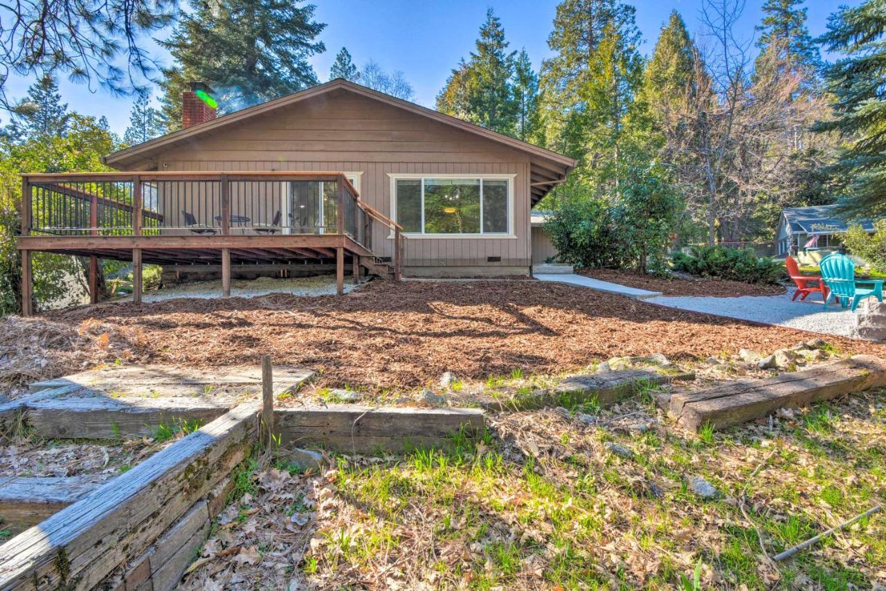 Sherwood Forest Cabin With Deck And Fire Pit! Twain Harte Exterior foto